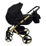Cochecito de bebé BBtwin Veyro 3en1, carro completo 3 piezas trio. (black)