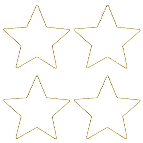 Hsthe Sea 4Pcs Stern Kranz Rahmen Metalldraht Makramee Rahmen...