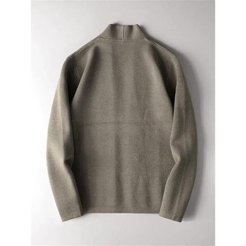 Men's V-Neck Cardigan Sweater Long Sleeve Slim Fit Business CardiganTwo Button Casual Cable Knit Cardigans2