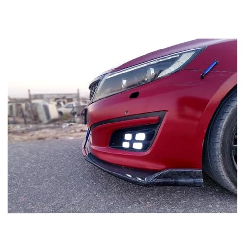 Spoiler avant carbone pour Kia Optima K5 de 2014 à 2017