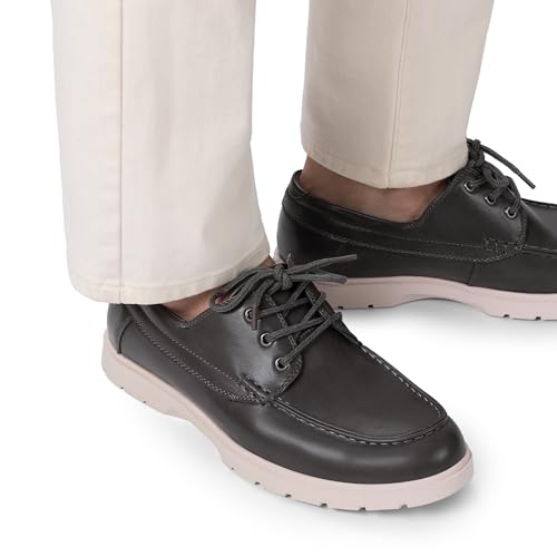 Bruno Marc Men's Dress Boat Shoes Classic Slip-on Loafer,Size 11,Grey-Pu,BMUMSP2503