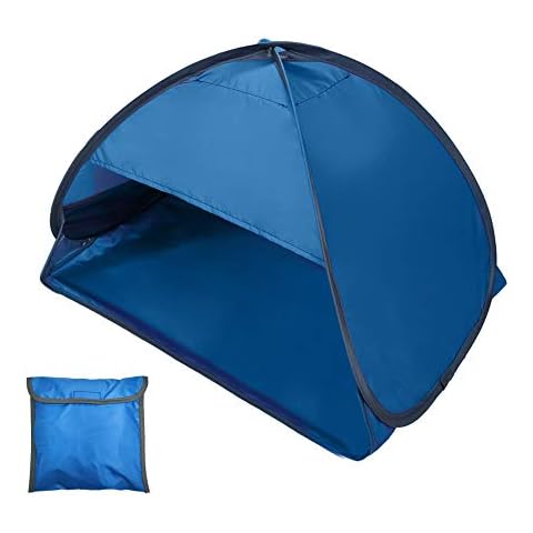 Aeike Mini Beach Sun Shade Canopy Instant Outdoor Beach Tent Shelter with Carry Bag Cover