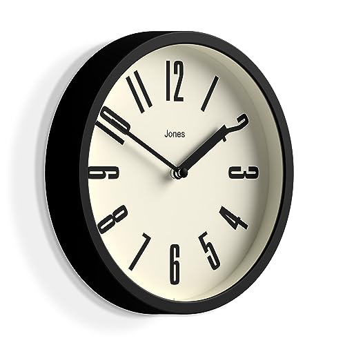Jones Clocks Hot Tub Wall Clock Small Round Clock Retro Wall Clock