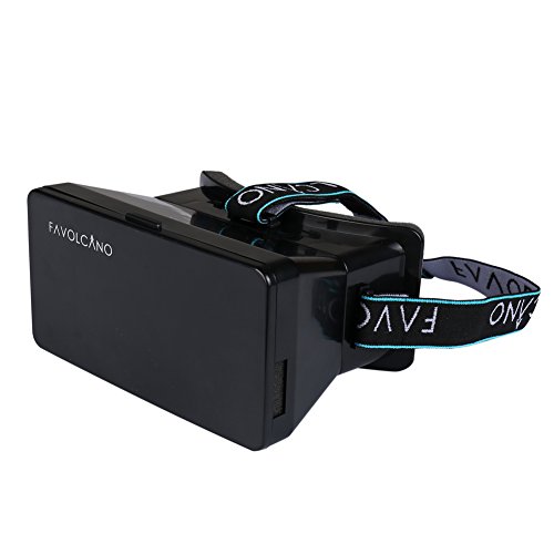 Favolcano Ritech Riem III Google Cardboard 3D Virtual Reality Headset for 3.5 to 5.6 inch Smartphone