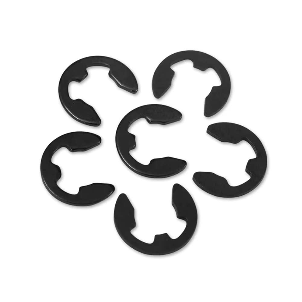 Anello di Sicurezza E-Clip 11mm Anelli Elastici Anello Interno/Esterno di Fissaggio (40 pcs)