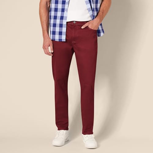 Image of Amazon Essentials Men's 5-Pocket Stretch Twill Pants