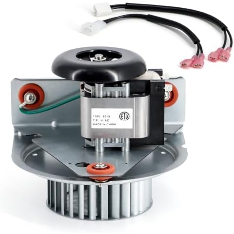Adviace J238-150-1571 Furnace Draft Inducer Blower Motor Kit for Jakel Inc Durham, HC21ZE117-B HC21ZE117 Draft Inducer Blower Motor for Jakel, Bryant, Durham, Carrier Furnace Models Cover