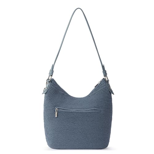 Image of The Sak Sequoia Hobo Bag - Hand Crochet Large Women's Purse for Everyday & Travel - Durable Handbag & Tote With Zipper Pocket