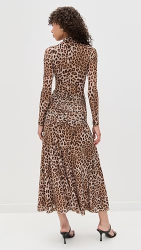 Bardot Women's Lea Printed Mesh Midi Dress3