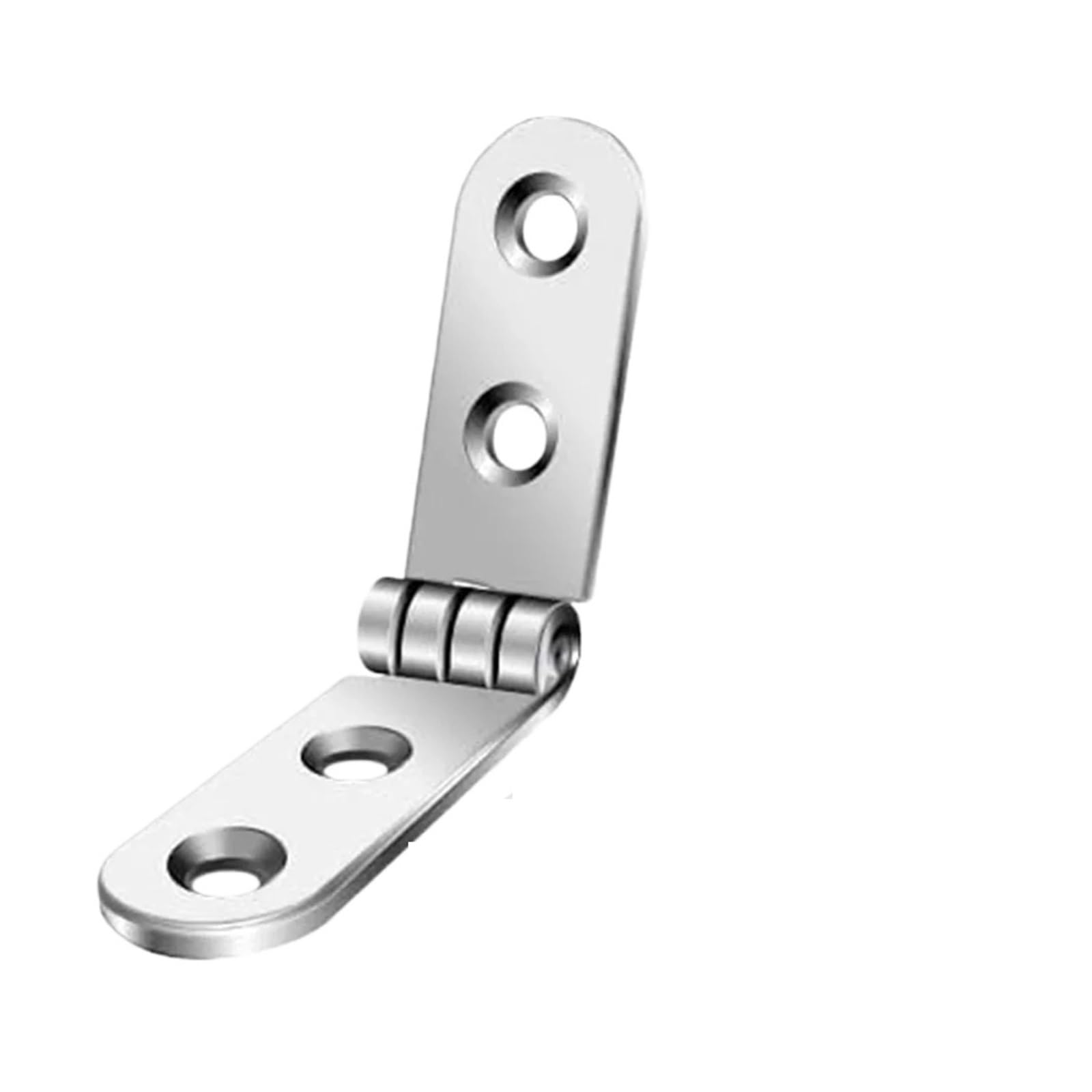 20pcs 180 Degree Foldable Hinge Flap Screw-On Hinges for Sewing Machine Cabinet Door Hinge Furniture Hardware Accessories