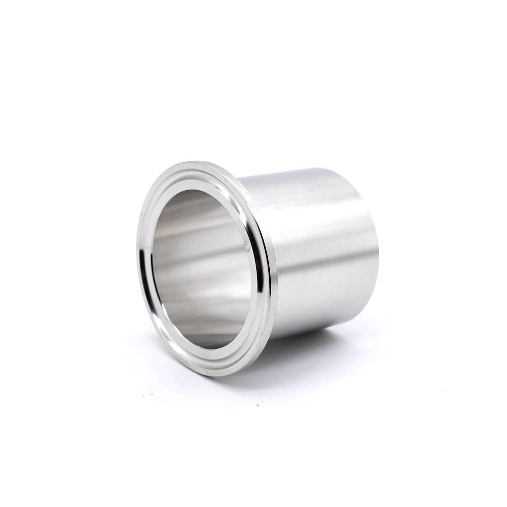 Taille 19 mm-108 mm OD 1,5" 2" -4" Tri Clamp Allonger 50 mm Hauteur SUS 304/316 Raccord de virole à souder sanitaire en acier inoxydable HomeBrew(SS316L,32mm Pipe OD K50.5mm)