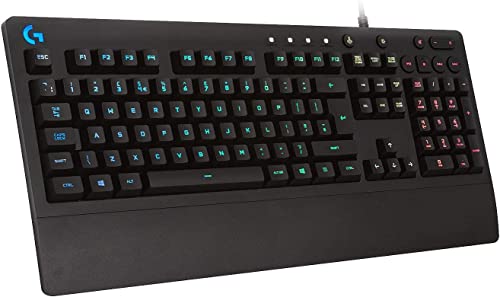 Logitech Prodigy G213 Wired Membrane Gaming Keyboard with RGB Backlighting Black