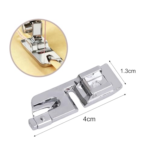 1pz Pie para dobladillo estrecho enrollado 3MM miniatura 2