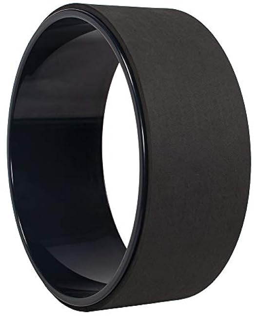 Yoga Wheel for Stretching - Spine Stretching & Flexibility Enhancer with Non-Slip Surface, Full-Body Workout Equipment for Improved Mobility, Multiple Colors