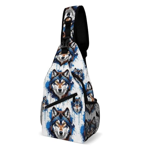 Bolso ligero tipo bandolera ajustable para hombre y mujer miniatura 1