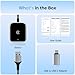 Wireless CarPlay Adapter for Apple CarPlay, Easy to Upgrade Wired CarPlay to Wireless, Instant Connectivity, Super Mini Car Play Dongle for iPhone Fit for Cars with Built-in CarPlay