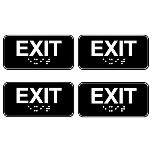 emergency exit signs