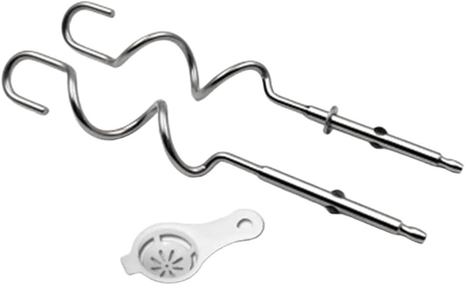 Blender and Mixer Replacement Parts Manufactured from Stainless Steel for Kenwood Handheld Mixers and Beaters, Set of 2 Components for Proper Fit (E*2)