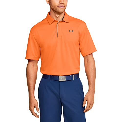 Image of Under Armour Men's Polyester Solid Tech Polo | T-Shirt | 1290140-001