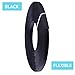 Polyester Boning for Sewing, 1/2 Inch x 10 Yard Sew Through MaxPro Boning for Corsets, Nursing Caps, Bridal Gowns, Evening Gowns, Lingerie, Swimwear, Hats, Handbags, Plush Toys and More-Black