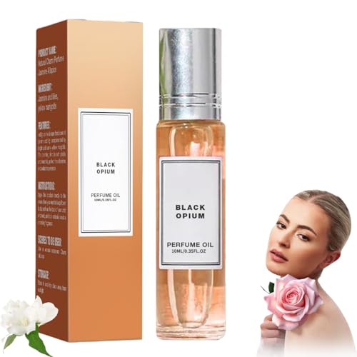 10ml Pheromon Parfüm Damen Roll-on Pheromone Parfum Woman Enhanced Scents Auslaufsicherem Kugeldesign Kompakt-Tragbarer Scent Collection für Dating Alltag Mini Parfüm Set(Jasmin-Lilie)