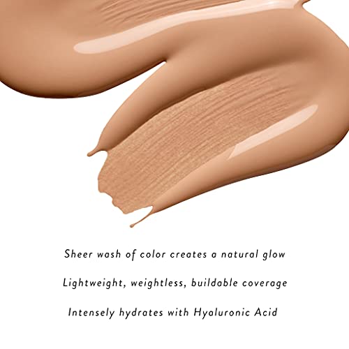 Laura Geller New York Quench-N-Tint Hydrating Foundation - Light - Sheer To Light Buildable Coverage - Natural Glow Finish - Lightweight Formula With Hyaluronic Acid #TOP2