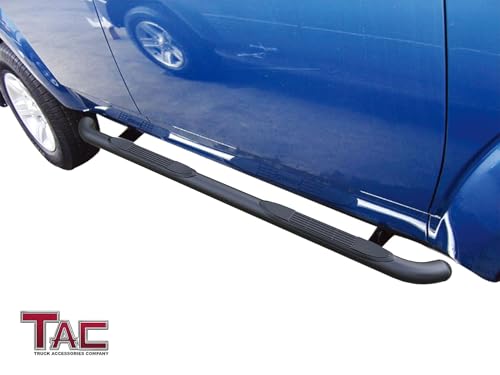Estribos negros TAC para Dodge Durango y Chrysler Aspen 2004-2010 miniatura 2