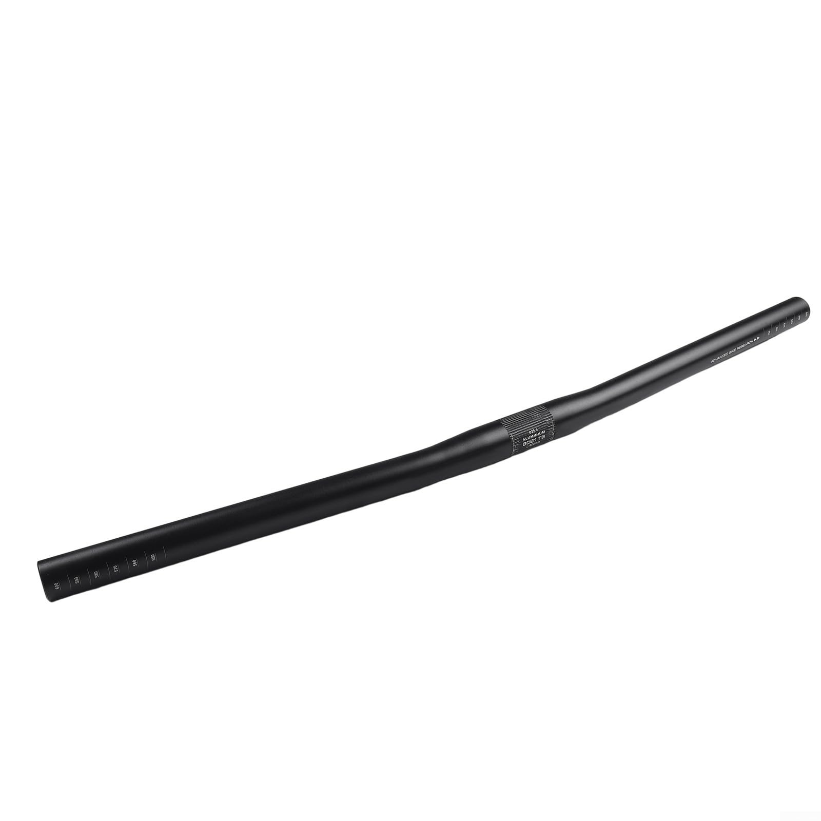 Aluminium Alloy 6061 Mountain Bike Handlebar 600mm Riser Bar 25.4mm Diameter with Matte Finish for Cycling, Folding Bike Compatible(Straight handle)
