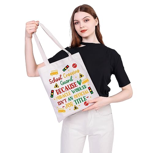Bolso tote MEIKIUP para guardia de cruce - regalo de agradecimiento para la señora del chupete miniatura 2