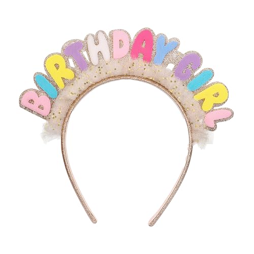 QACUU Fashion Glitter Hair Accessories and Plastic Headband, Birthday Head Bands Lightweight Festival Hair Accessories, Headbands for Women's Hair Head Band for Daily Wear and Party Decoration