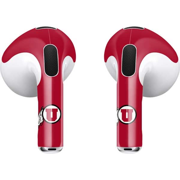 Skinit Decal Audio Skin Compatible with Apple AirPods (3rd Gen, 2021) - Officially Licensed University of Utah Design