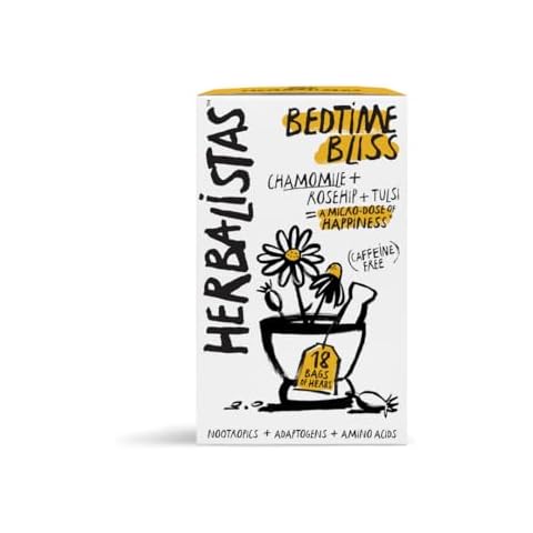 Herbalistas Bedtime Bliss Herbal Tea with Chamomile Cover