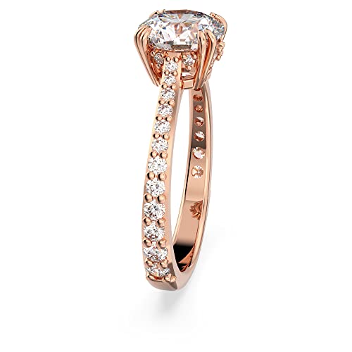 Swarovski Dames Constella collectie Ring, 50, Roségoud verguld, Zirkonia - Image 4