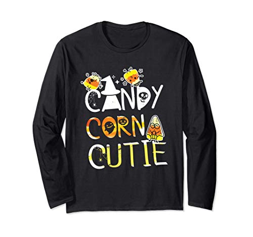 Candy Corn Cutie - Halloween Costume - 2020 National Day Manga Larga