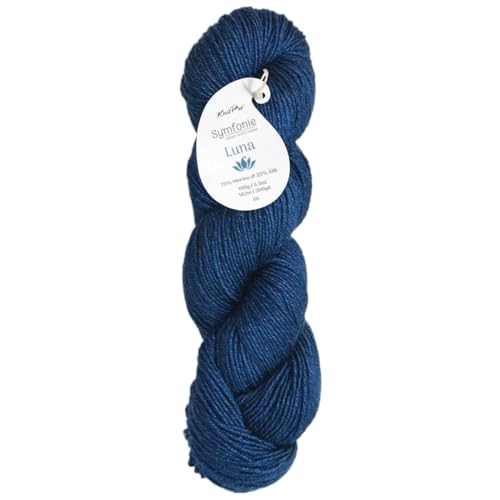 Knitpro Symfonie Yarns Blue Sapphire hilado de lana para tejer 2