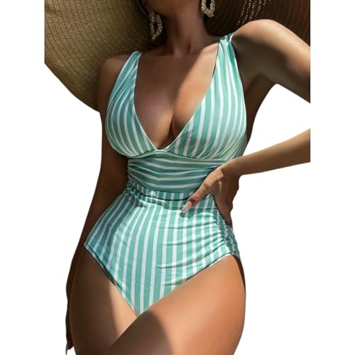 Maillot de bain une pièce rayé : sublimez vos formes sans complexe