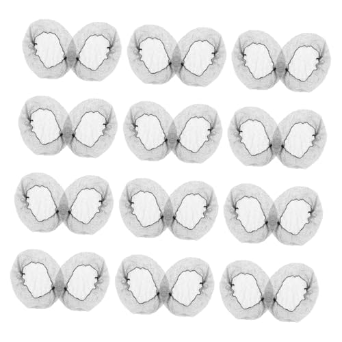 Beatifufu 300 Unidades De Redecillas De Disco Para El Pelo Para Moños De Ballet Para Niñas Invisibles De Malla Elástica De Algodón Y Nailon Color Negro