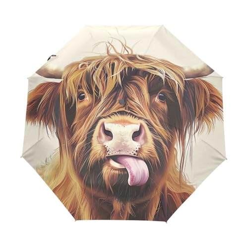 Parapluie compact automatique GAIREG Highland pour femme taille unique