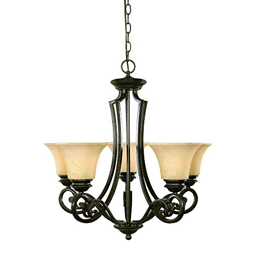 Designer 81885-fsn Mendocino VE 5 lampadari leggeri di designer stilografici