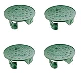 Grass Act Inc. LID Valve Box 6' UNIVSL by GROUNDTOPPER MfrPartNo UNI6, Green - 4 Pack