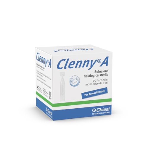Chiesi Iso Clenny Soluzione Fisiologica Monodose Aerosolterapia 25 Flaconi 2 ml