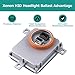 LED Headlight Ballast Control Module for Audi A3 A4 A6 Q5 VW Golf Passat Porsche Macan 2009-2015 Replaces 8K0941597B w/ D3S/D4S Bulb Support, Waterproof
