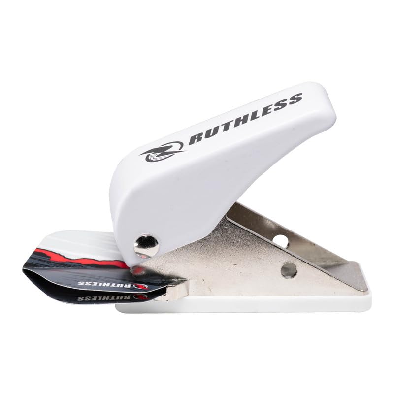 RUTHLESS Dart Flight Punch Pocket Size Easy to Use Darts Accessory, White (X3027) - Image 3