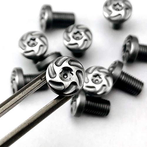 Aibote Cnc Machined Stainless Steel Screws Screwdriver Edc Diy Tool Set For 1911 Gun Grips (Silver) #TOP2