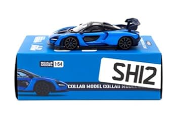 Amazon | MINI GT 1/64 マクラーレン セナ セルリアンブルー