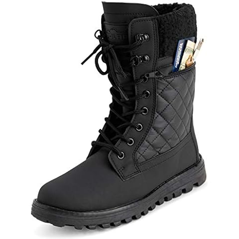 Polar Women's Memory Foam Thermal Snow Boots Cover