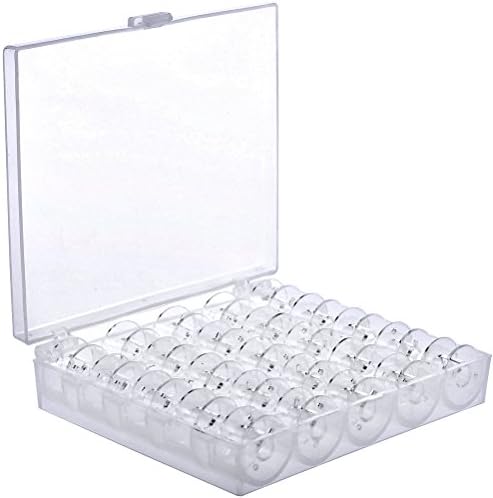 Vhbw Spulenbox Für Nähmaschinen - 25 Unterfadenspulen Inklusive