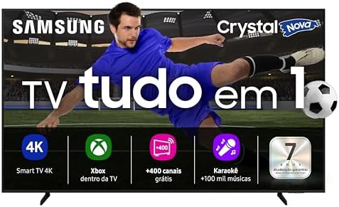 Samsung Smart TV 65" Crystal UHD 4K U8600F 2025