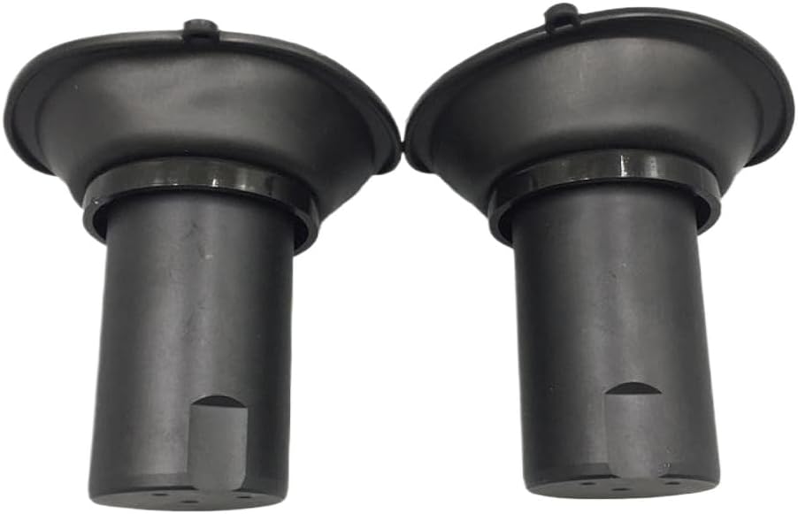 Carburetor Piston Plunger Diaphragm Compatible with VF1100 VF1000R VF1000F VF1000C VT1100C VT700C VT700F XRV750 NTV650 Motorcycle Carburetor Replacement Part(2 pcs)