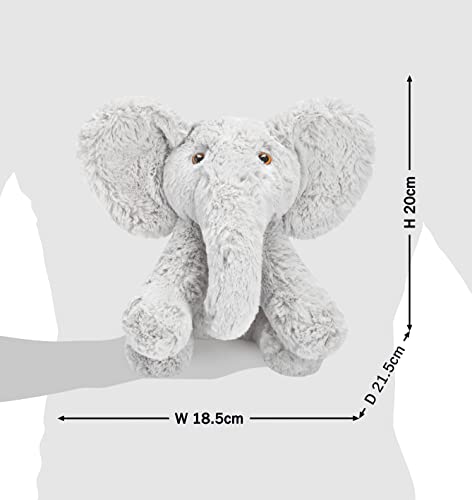 Mousehouse Gifts - Medium Elephant Teddy Bear, Super Soft Elephant Cuddly Toy for Children and Babies, Grey - Image 2